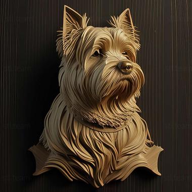 3D модель Собака дратхаар (STL)